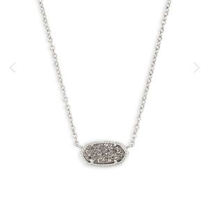 Kendra Scott ELISA SILVER PENDANT NECKLACE